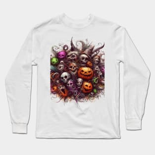 Whimsical Weavings of Witching Hour Long Sleeve T-Shirt